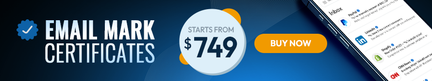 Buy Email Mark Certificates - Starts from $749
