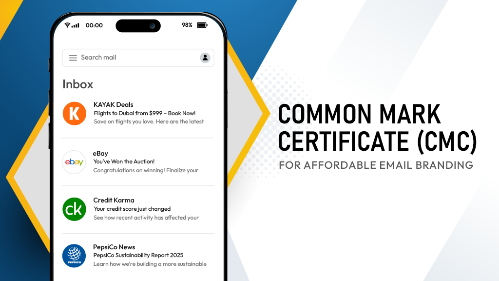 Common Mark Certificate (CMC) for Affordable Email Branding